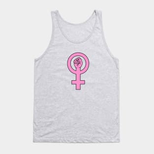 Pink female sign Tank Top